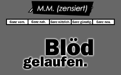 [Bloed gelaufen]